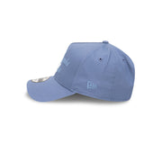 New Era 9Forty A-Frame MLB Seasonal Tonal Script Los Angeles Dodgers Slate Blue