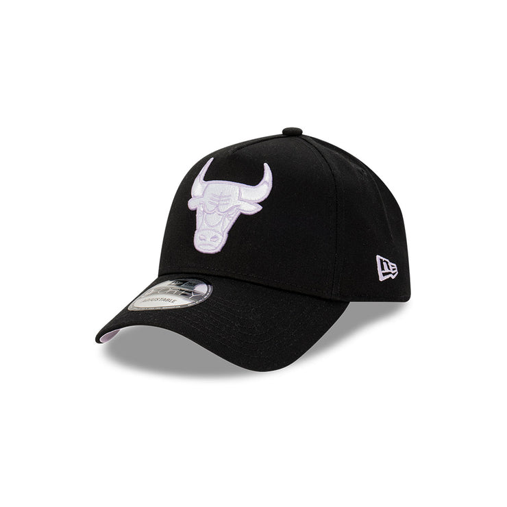 New Era 9Forty A-Frame NBA Black Lilac Chicago Bulls