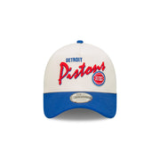 New Era 9Forty A-Frame NBA Chrome Script Detroit Pistons