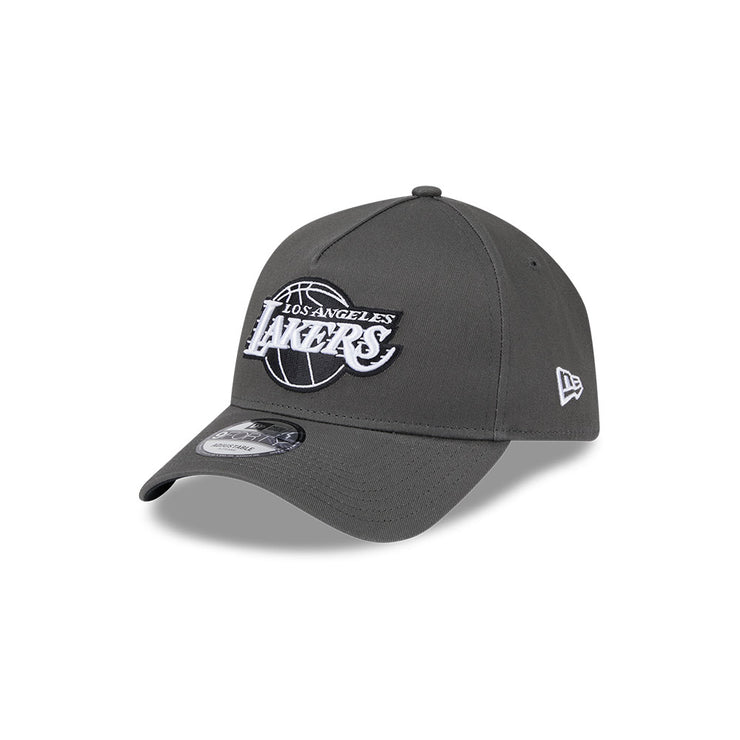 New Era 9Forty A-Frame NBA Dusty Charcoal Los Angeles Lakers