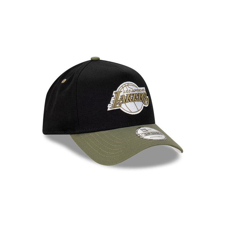 New Era 9Forty A-Frame NBA Los Angeles Lakers Black Olive