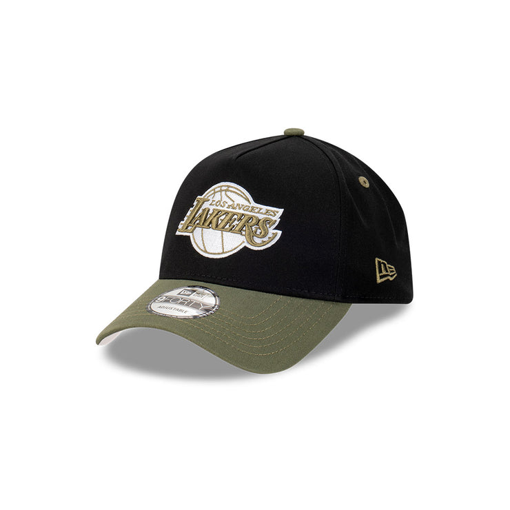 New Era 9Forty A-Frame NBA Los Angeles Lakers Black Olive