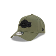 New Era 9Forty A-Frame NBA Los Angeles Lakers Olive Black