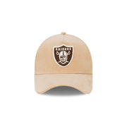 New Era 9Forty A-Frame NFL Camel Cord Las Vegas Raiders