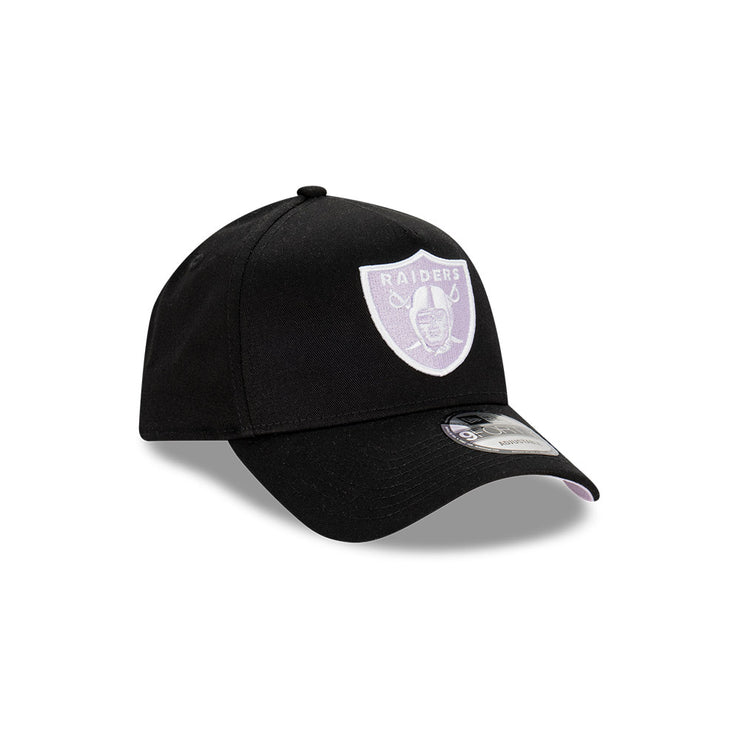 New Era 9Forty A-Frame NFL Las Vegas Raiders Black Lilac