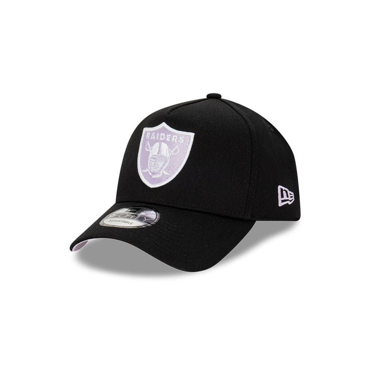 New Era 9Forty A-Frame NFL Las Vegas Raiders Black Lilac