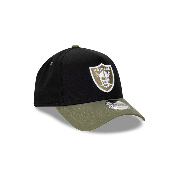 New Era 9Forty A-Frame NFL Las Vegas Raiders Black Olive