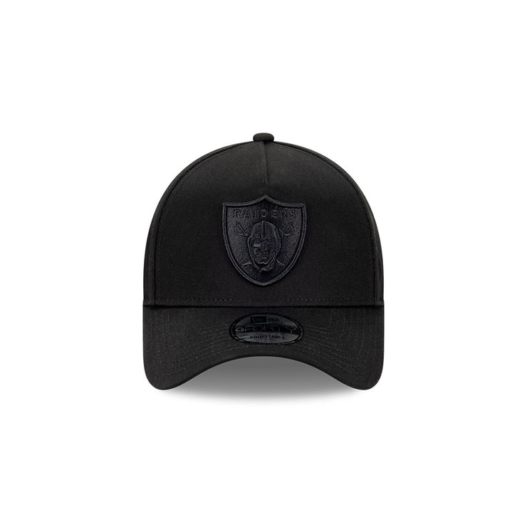 New Era 9Forty A-Frame NFL Las Vegas Raiders Black On Black