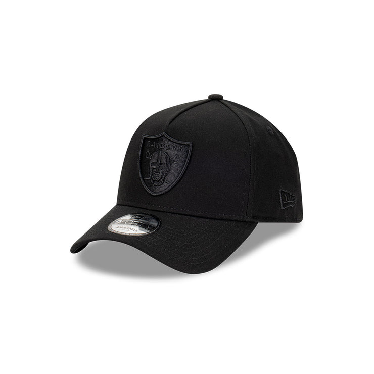 New Era 9Forty A-Frame NFL Las Vegas Raiders Black On Black