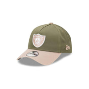 New Era 9Forty A-Frame NFL Vintage Olive Las Vegas Raiders