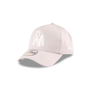 New Era 9Forty A-Frame NRL 2025 Supporter Grey White Canterbury Bankstown Bulldogs