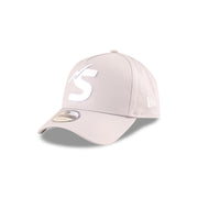 New Era 9Forty A-Frame NRL 2025 Supporter Grey White Melbourne Storm