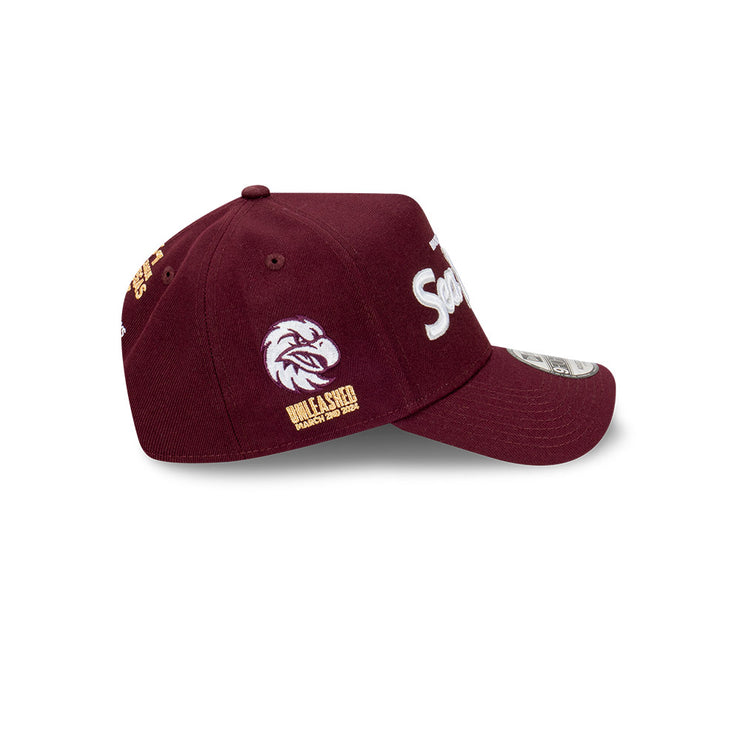 New Era 9Forty A-Frame NRL Las Vegas 24 Manly Warringah Sea Eagles