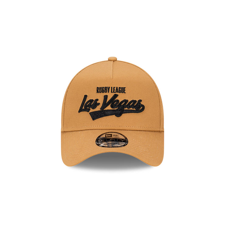 New Era 9Forty A-Frame NRL Las Vegas 24 Wheat