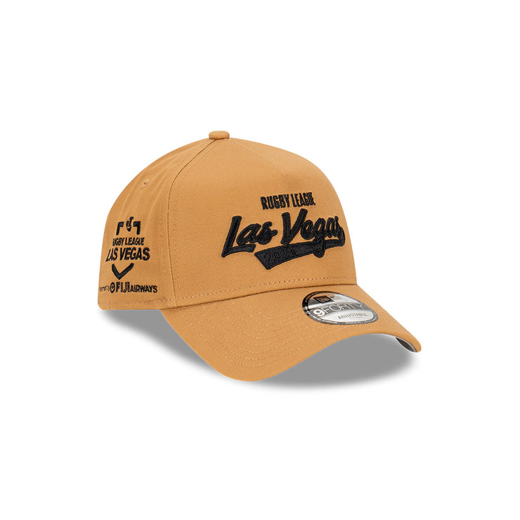 New Era 9Forty A-Frame NRL Las Vegas 24 Wheat