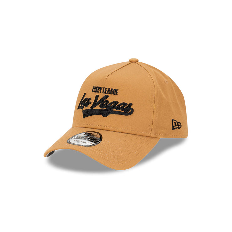 New Era 9Forty A-Frame NRL Las Vegas 24 Wheat