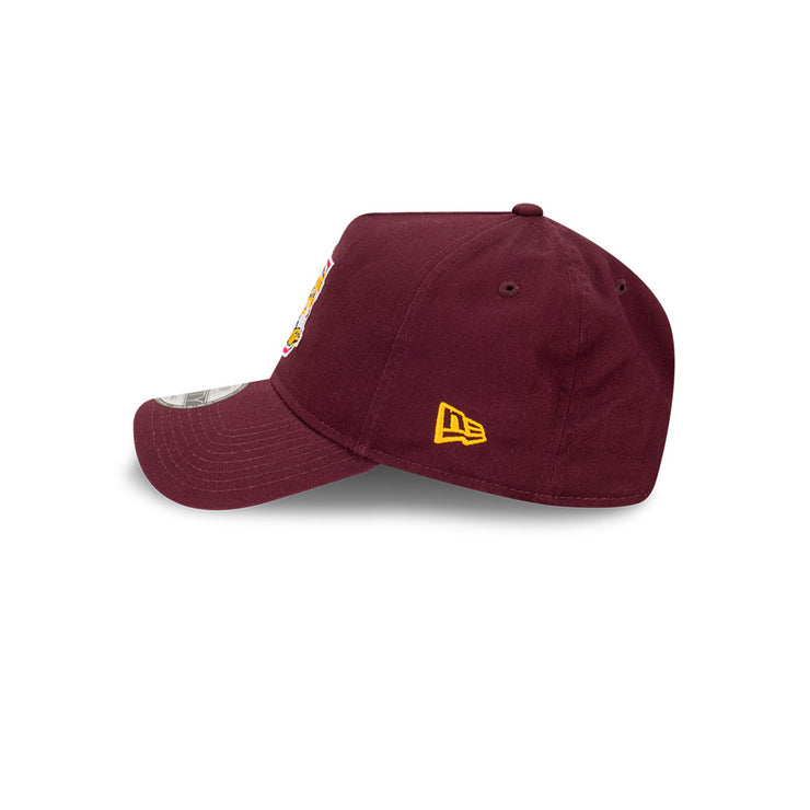 New Era 9Forty A-Frame NRL Retro Washed Team Brisbane Broncos