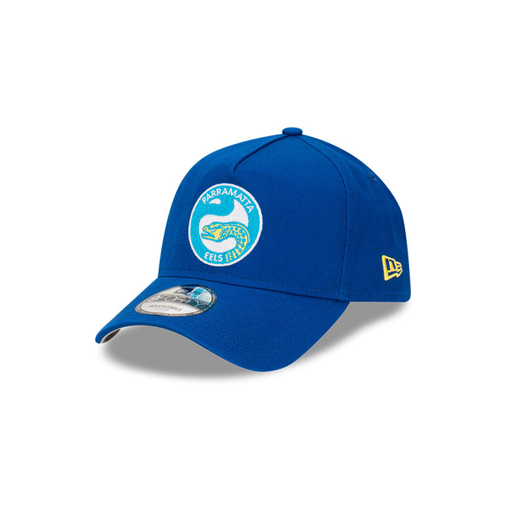 New Era 9Forty A-Frame NRL Retro Washed Team  Parramatta Eels