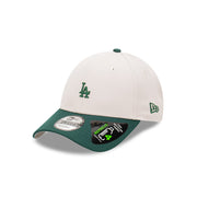 New Era 9Forty Clothstrap MLB Los Angeles Dodgers Stone Dark Green