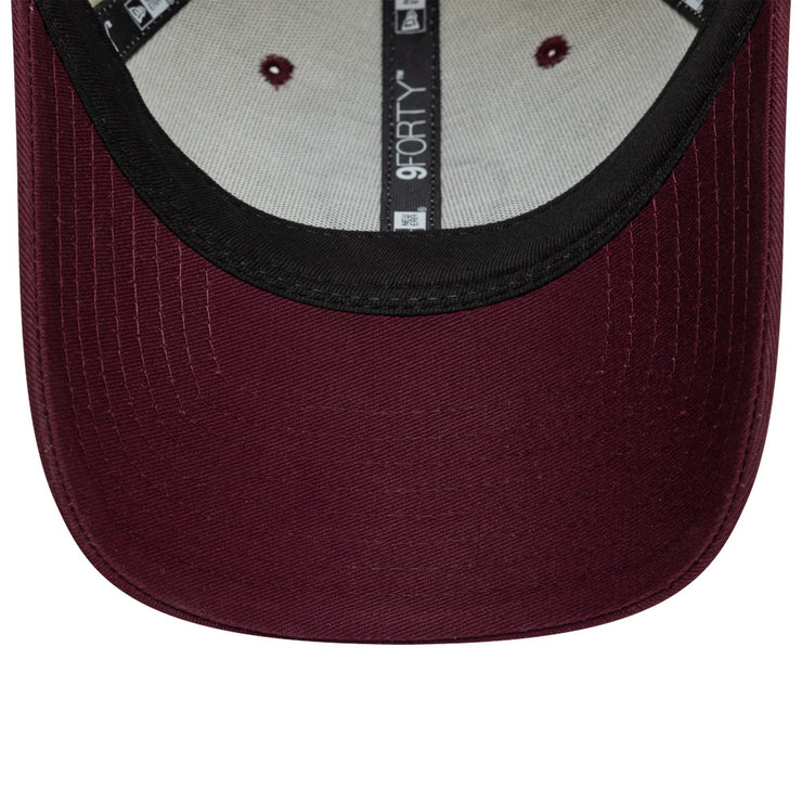 New Era 9Forty Contrast Visor AS Roma Ivory Maroon