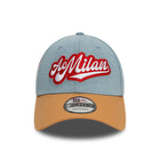 New Era 9Forty Denim AC Milan Dark Beige