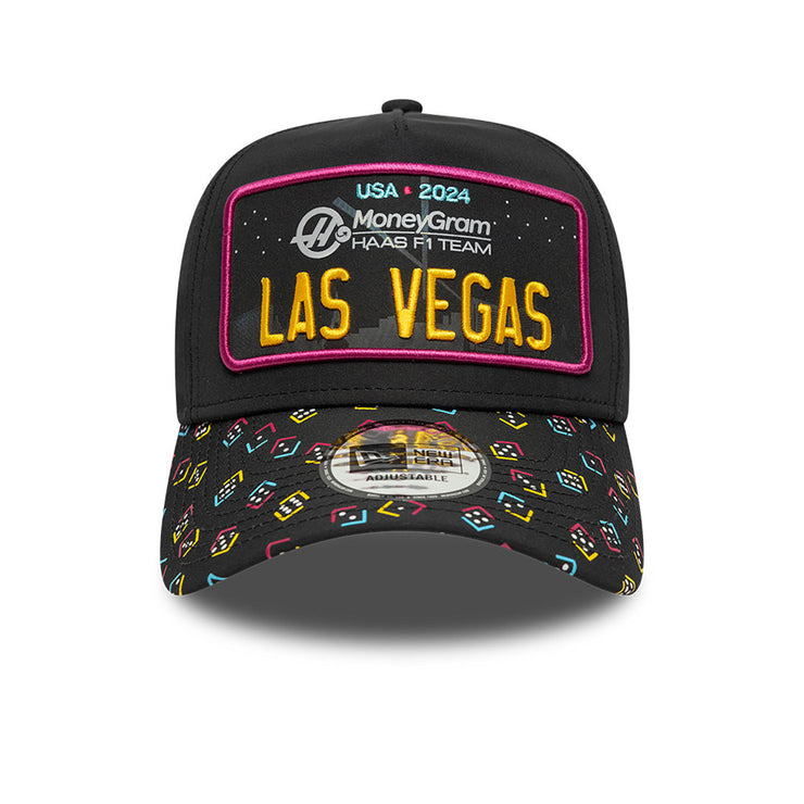 New Era 9Forty E-Frame F1 HAAS Team Las Vegas Grand Prix Black