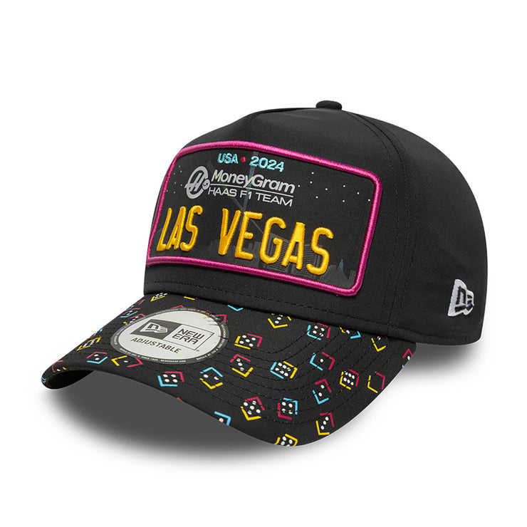 New Era 9Forty E-Frame F1 HAAS Team Las Vegas Grand Prix Black