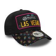 New Era 9Forty E-Frame F1 HAAS Team Las Vegas Grand Prix Black