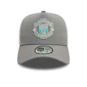 New Era 9Forty E-Frame Trucker EPL Iridescent Manchester United FC Grey