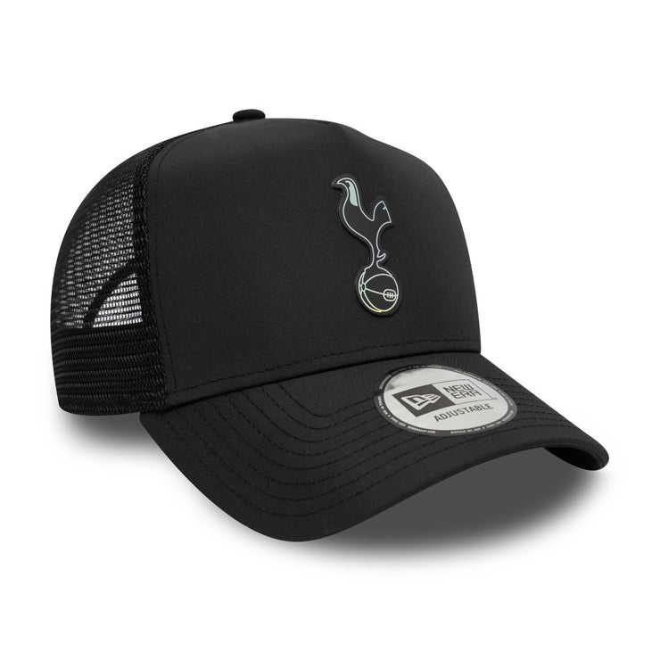 New Era 9Forty E-Frame Trucker EPL Iridescent Tottenham Hotspur FC Black