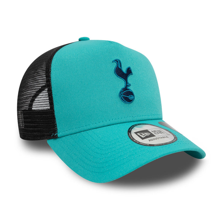 New Era 9Forty E-Frame Trucker EPL Seasonal Tottenham Hotspur FC Turquoise