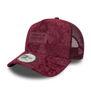 New Era 9Forty E-Frame Trucker F1 Oracle Red Bull Cord Burgundy