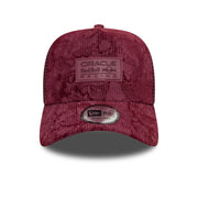 New Era 9Forty E-Frame Trucker F1 Oracle Red Bull Cord Burgundy