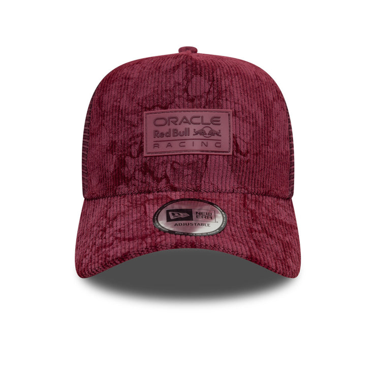 New Era 9Forty E-Frame Trucker F1 Oracle Red Bull Cord Burgundy