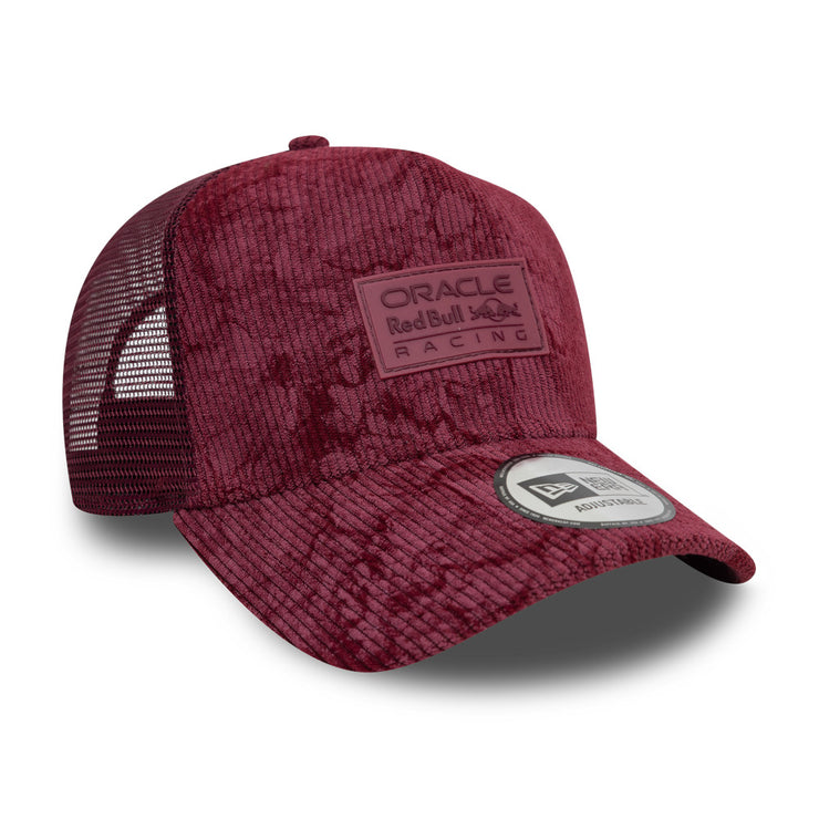 New Era 9Forty E-Frame Trucker F1 Oracle Red Bull Cord Burgundy