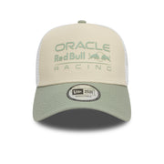 New Era 9Forty E-Frame Trucker F1 Oracle Red Bull Seasonal Light Beige