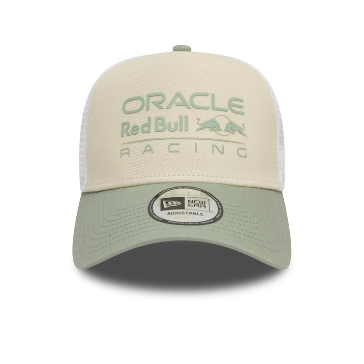 New Era 9Forty E-Frame Trucker F1 Oracle Red Bull Seasonal Light Beige