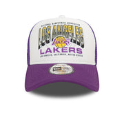 New Era 9Forty E-Frame Trucker NBA Los Angeles Lakers Purple