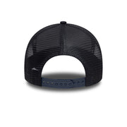 New Era 9Forty E-Frame Trucker Seasonal AS Roma Navy