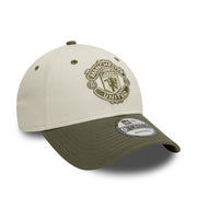 New Era 9Forty EPL Contrast Visor Manchester United FC Ivory