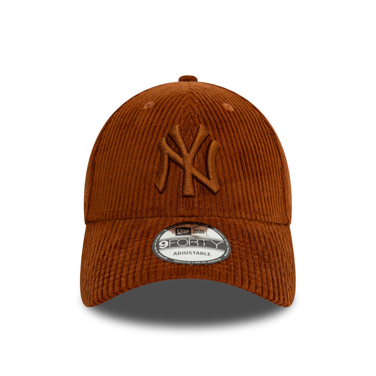 New Era 9Forty MLB New York Yankees Brown Cord