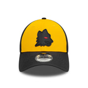 New Era 9Forty Rubber Wolf AS Roma Gold Black