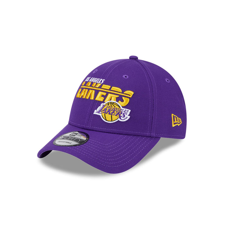 New Era 9Forty Snapback NBA Strike Through Los Angeles Lakers Team