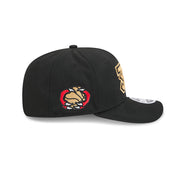 New Era 9Seventy Stretch Snap NBA 2024 City Edition Team Alt Toronto Raptors Black Black