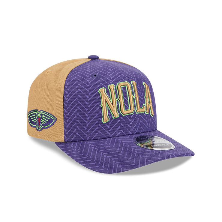 New Era 9Seventy Stretch Snap NBA 2024 City Edition Team New Orleans Pelicans