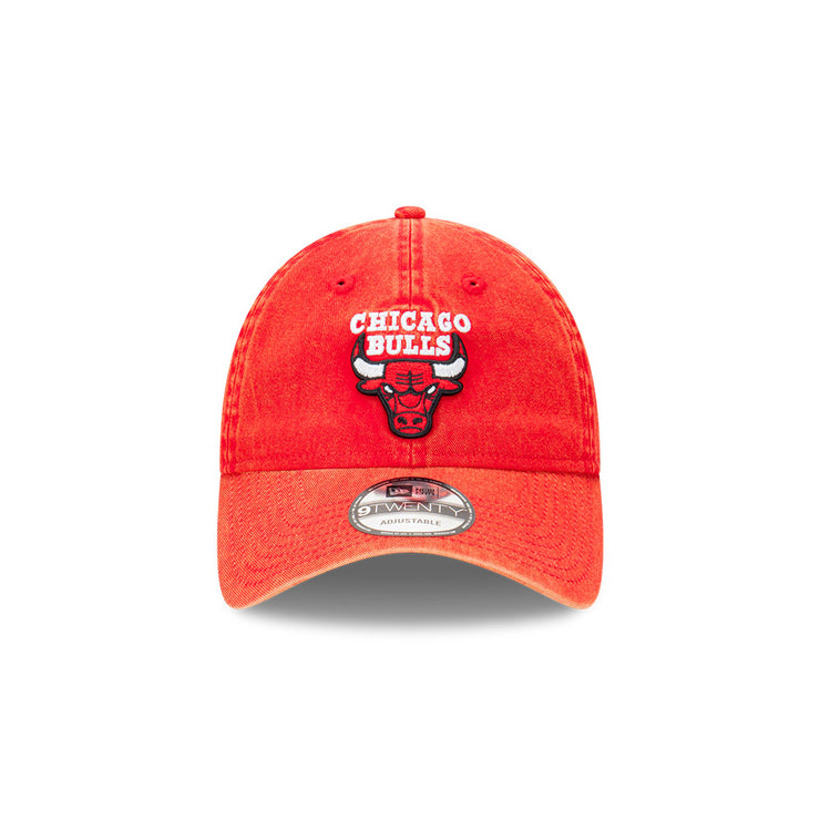 New Era 9Twenty Clothstrap NBA Snow Washed Chicago Bulls