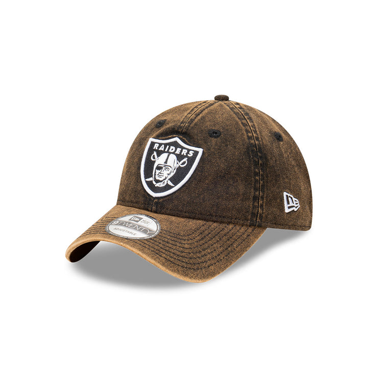 New Era 9Twenty Clothstrap NFL Snow Washed Las Vegas Raiders