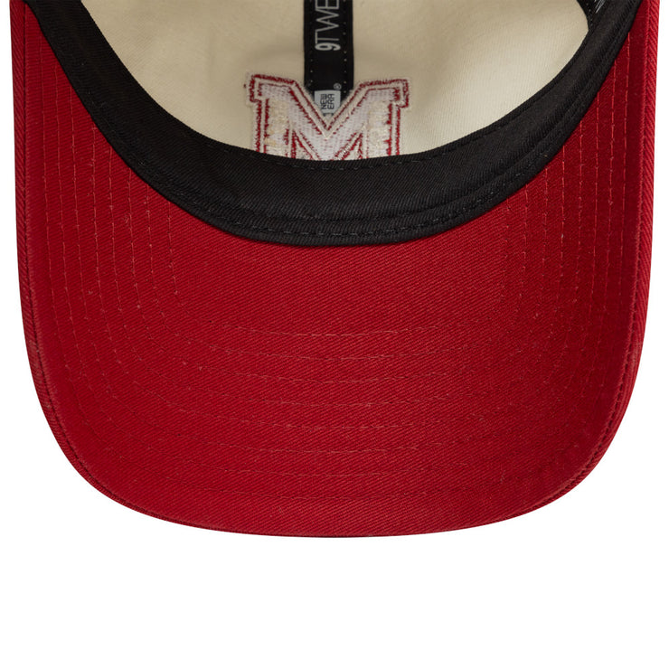 New Era 9Twenty Contrast Visor AC Milan Beige