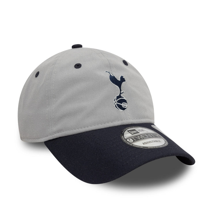 New Era 9Twenty EPL Contrast Visor Tottenham Hotspur FC Grey Navy