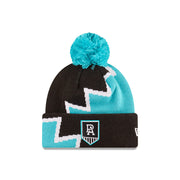 New Era Beanie AFL 2025 Supporter Zig Zag Team Port Adelaide Power